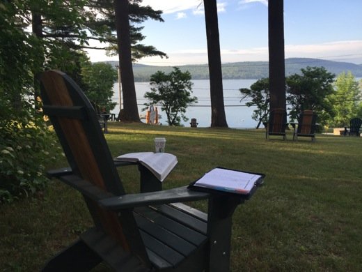 My morning Quiet Time spot
