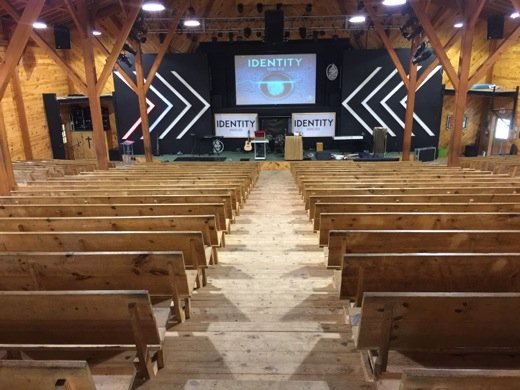 Here is where high school students gather for worship and evangelism on the Island