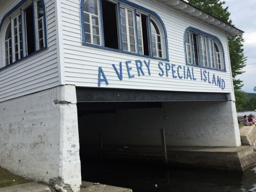 The historic boathouse