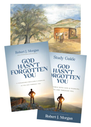 God Hasn't Forgotten You Bundle by Robert J. Morgan and A Simple Home Watercolor Painting by Ann Morgan Campbell