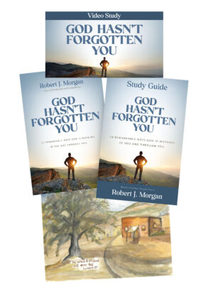 God Hasn't Forgotten You Bundle by Robert J. Morgan and A Simple Home Watercolor Painting by Ann Morgan Campbell and Video Study